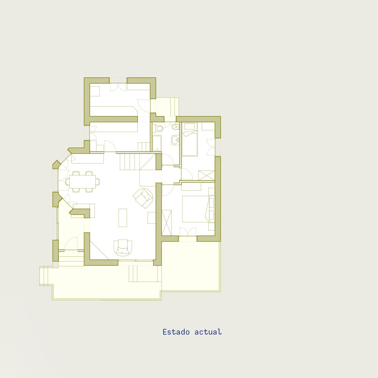 Plano casa de las miradas
