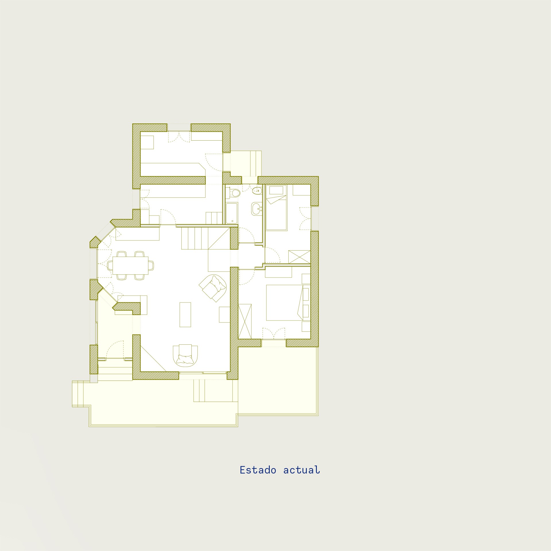 Plano casa de las miradas